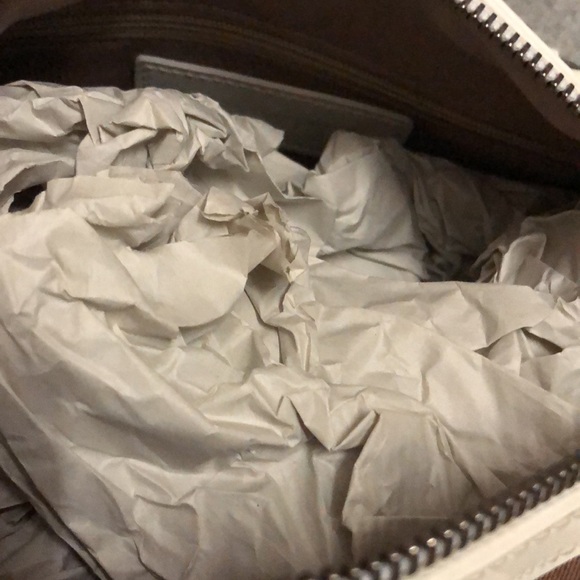 🌟 BRAND NEW 🌟 BURBERRY Small Chester Nova Check Patent Bowling Bag White - Picture 7 of 7